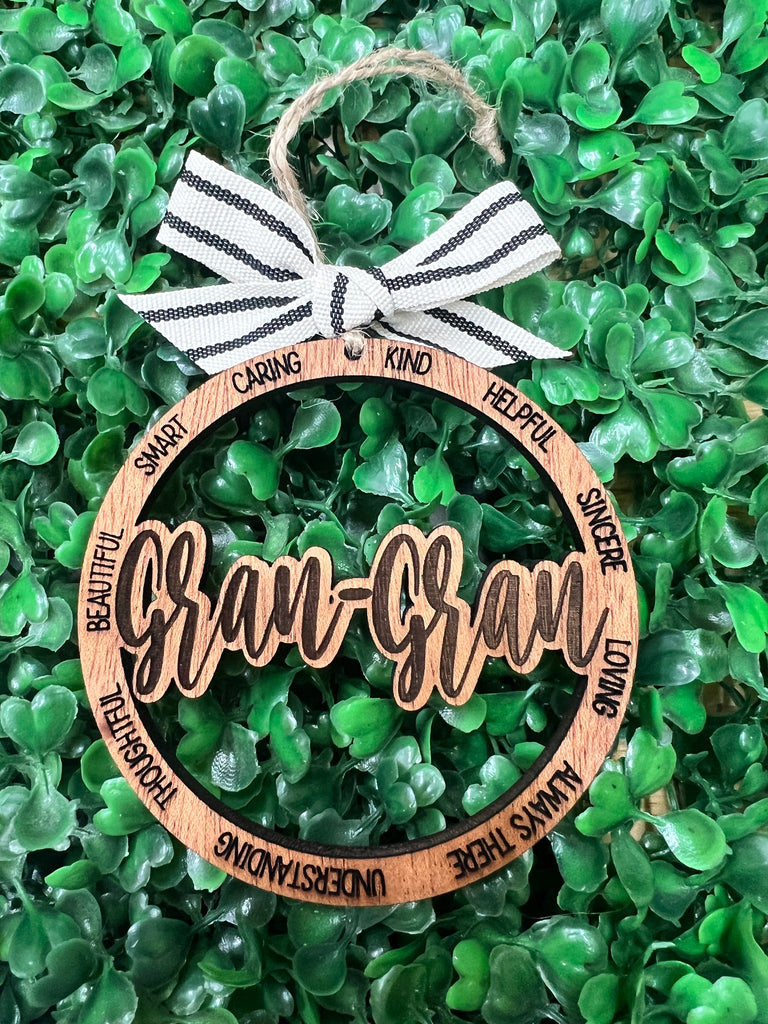 Gran-Gran Christmas Ornament
