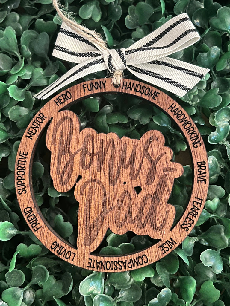Bonus Dad Christmas Ornament