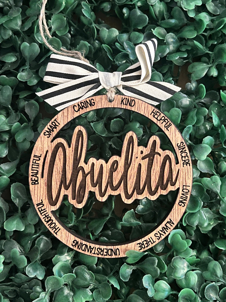 Abuelita Christmas Ornament