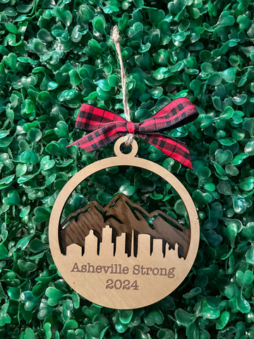 Asheville Strong Christmas Ornament
