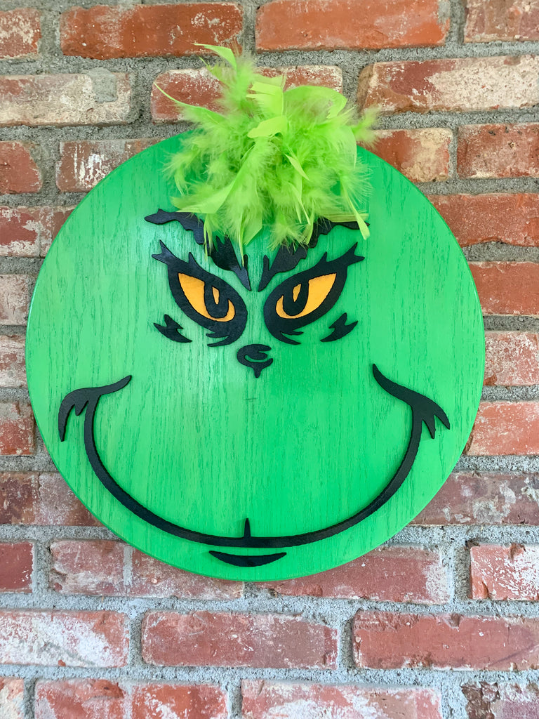 The Grinch Door Hanger