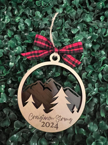 Craigtown Strong Christmas Ornament