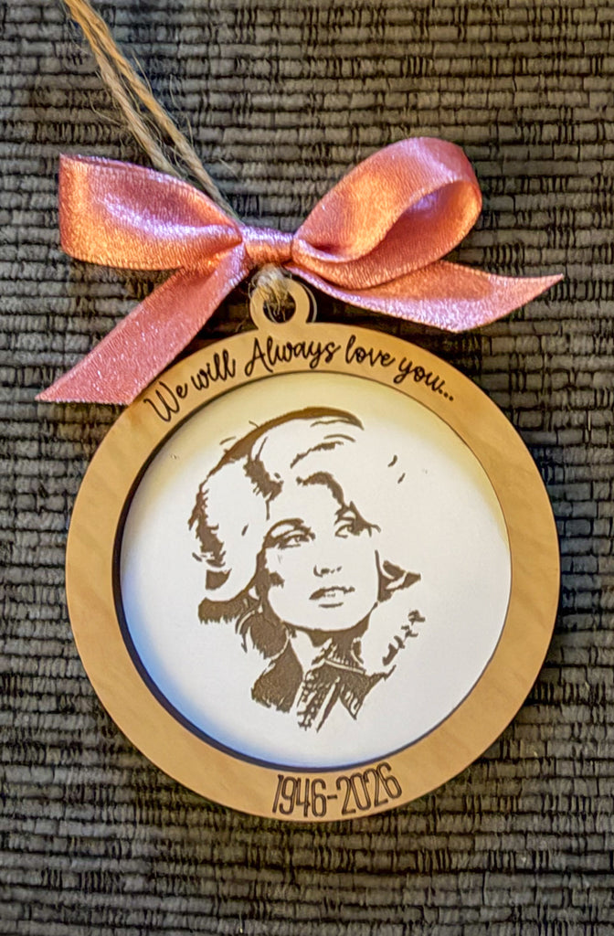 Dolly Parton Memorial Ornament