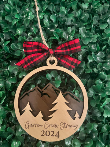 Garren Creek Strong Christmas Ornament