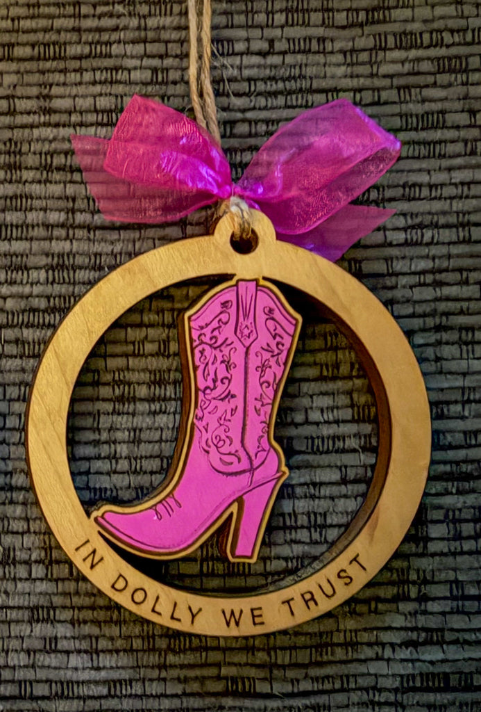 In Dolly We Trust Ornament