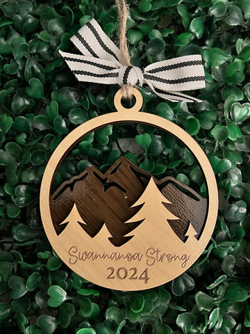 Swannanoa Strong Christmas Ornament