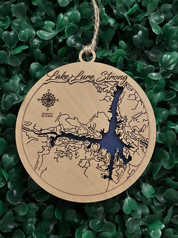 Lake Lure Strong Christmas Ornament