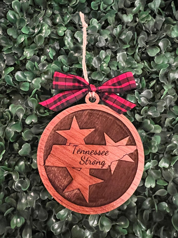 Tennessee Strong Christmas Ornament