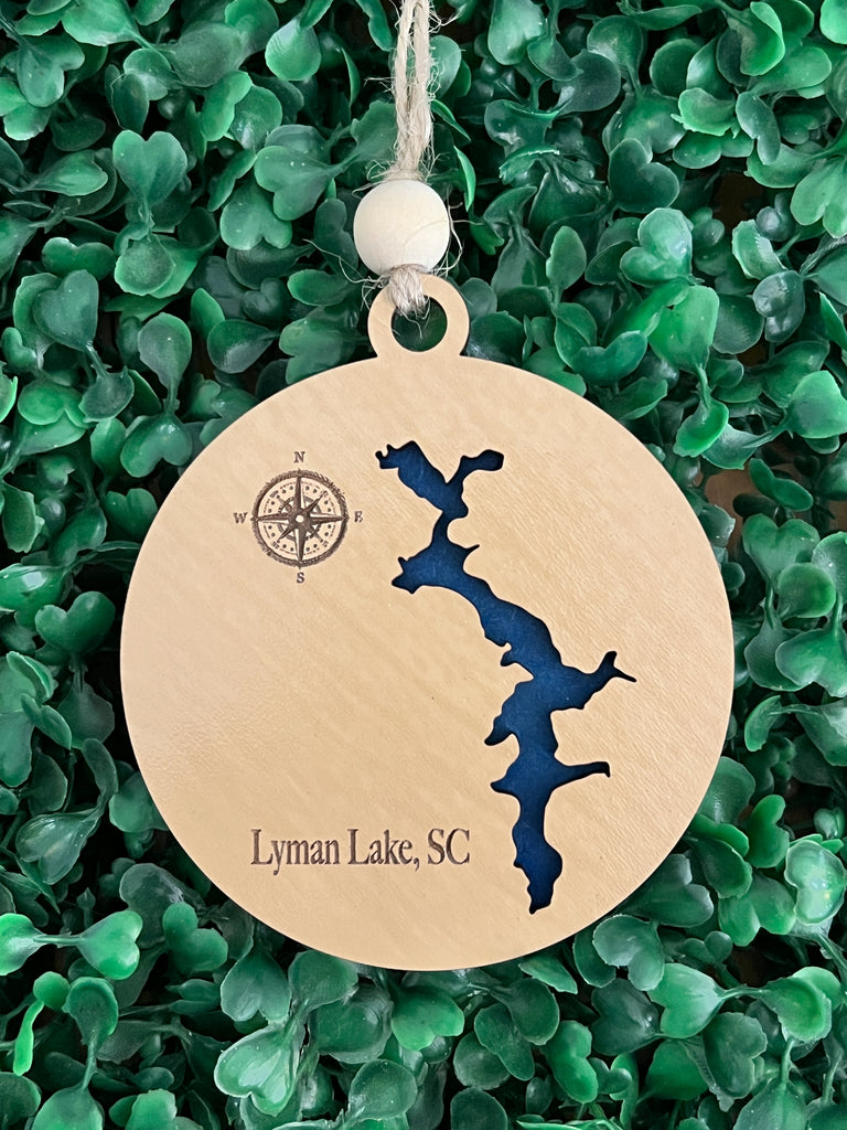 Lyman Lake SC Christmas Ornament
