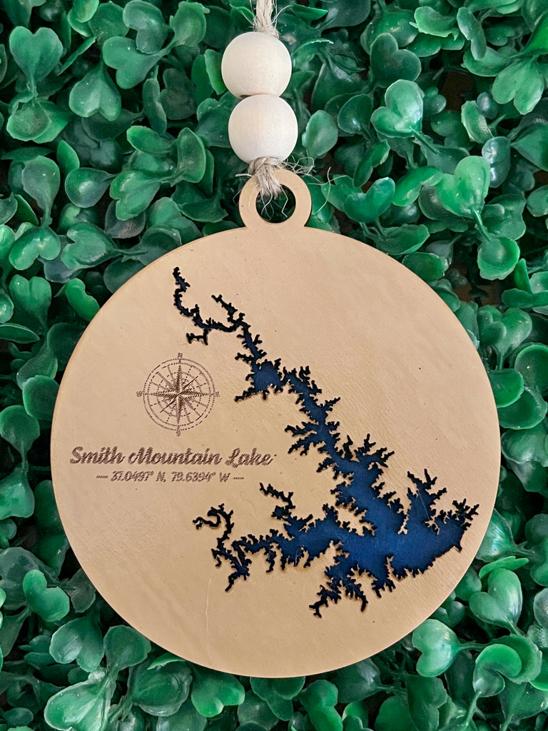 Smith Mountain Lake VA Christmas Ornament