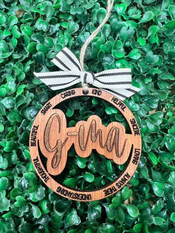 G-ma Christmas Ornament