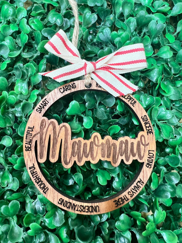 MawMaw Christmas Ornament