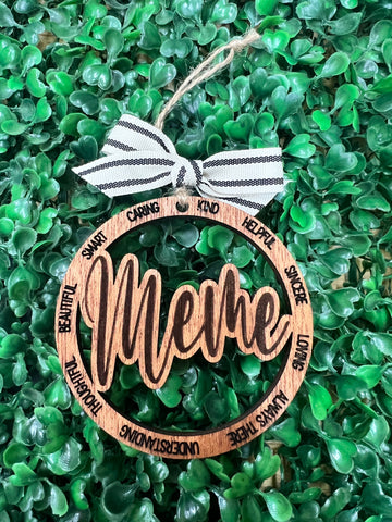 Meme Christmas Ornament