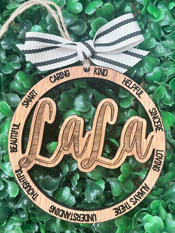 LaLa Christmas Ornament