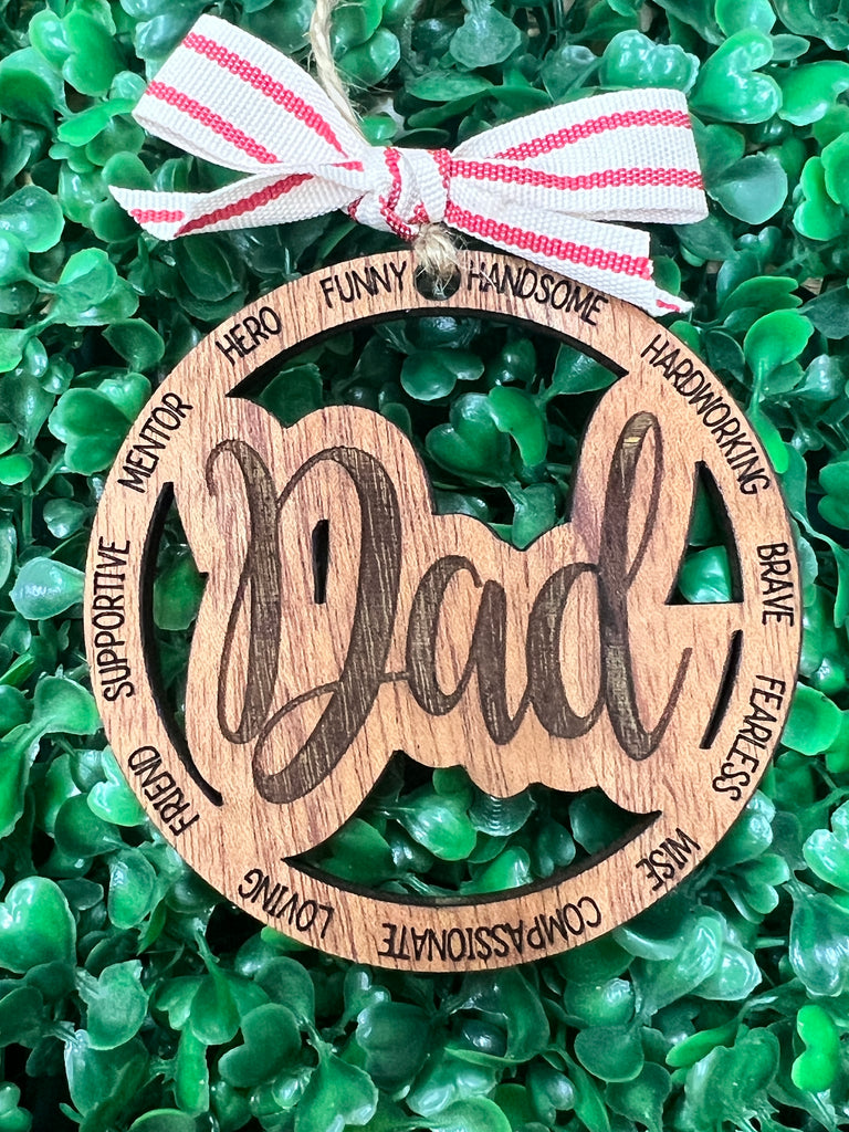 Dad Christmas Ornament