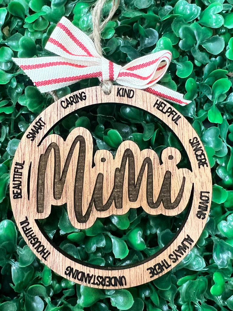 Mimi Christmas Ornament