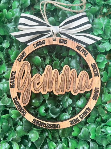 Gemma Christmas Ornament