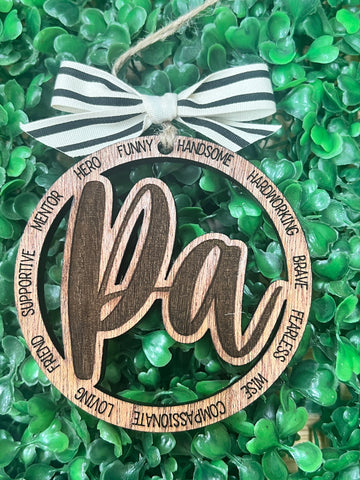 Pa Christmas Ornament