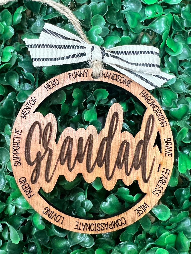 Grandad Christmas Ornament