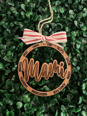 Mami Christmas Ornament