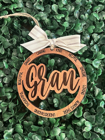 Gran Christmas Ornament