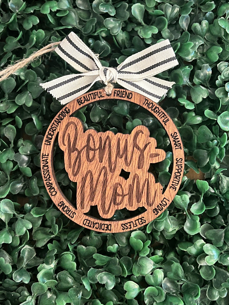 Bonus Mom Christmas Ornament