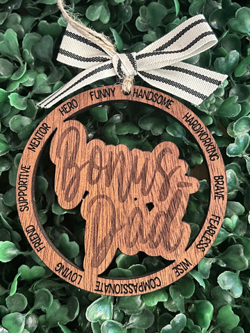 Bonus Dad Christmas Ornament