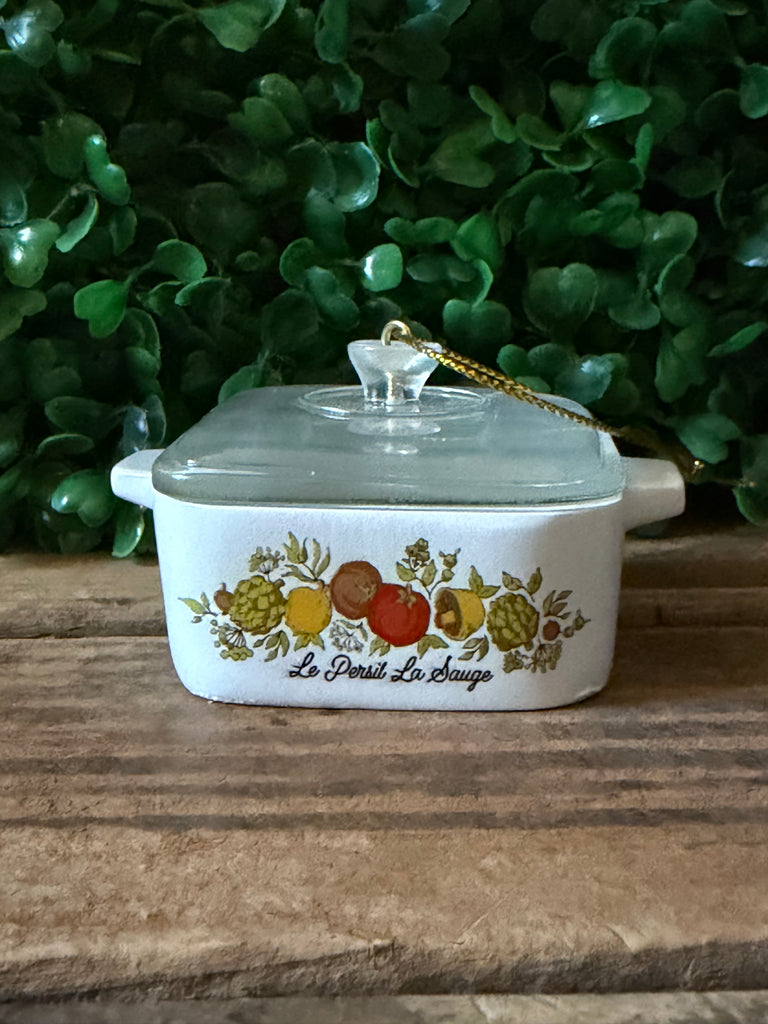 Mini Spice of Life Casserole Christmas Ornament