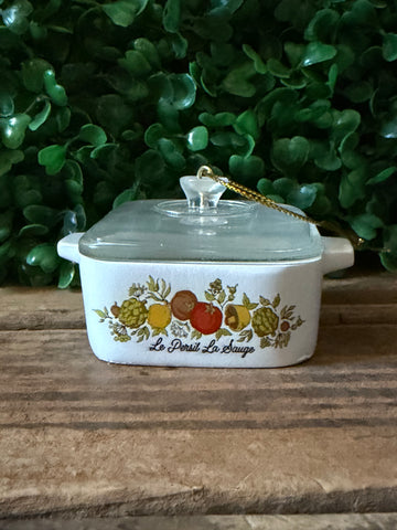 Mini Spice of Life Casserole Christmas Ornament