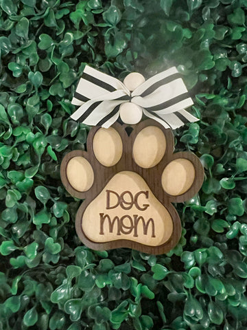 Dog Mom Car Charm