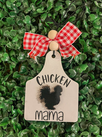 "Chicken Mama" Car Charm