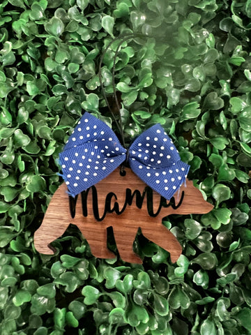 “Mama Bear” Car Charm