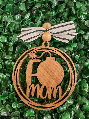 "F-Bomb Mom" Car Charm