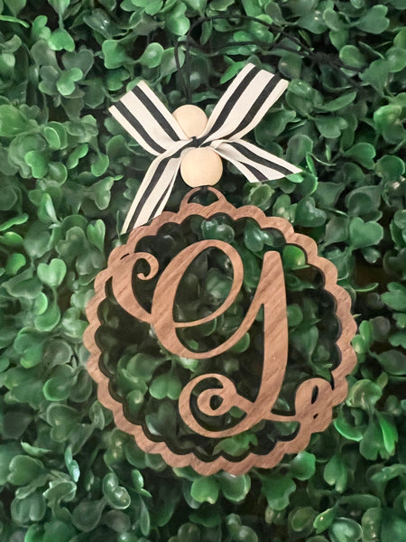 Initial Car Charms