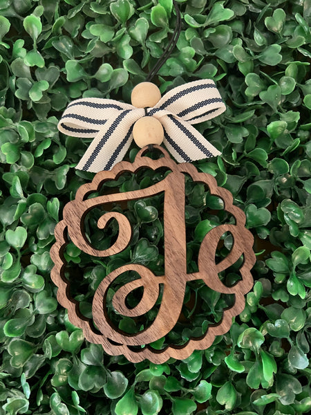 Initial Car Charms
