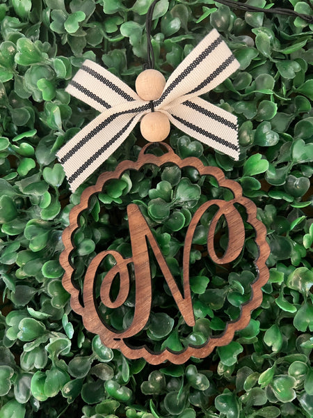 Initial Car Charms