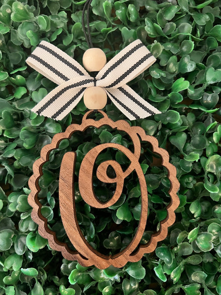 Initial Car Charms