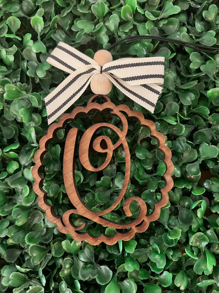 Initial Car Charms