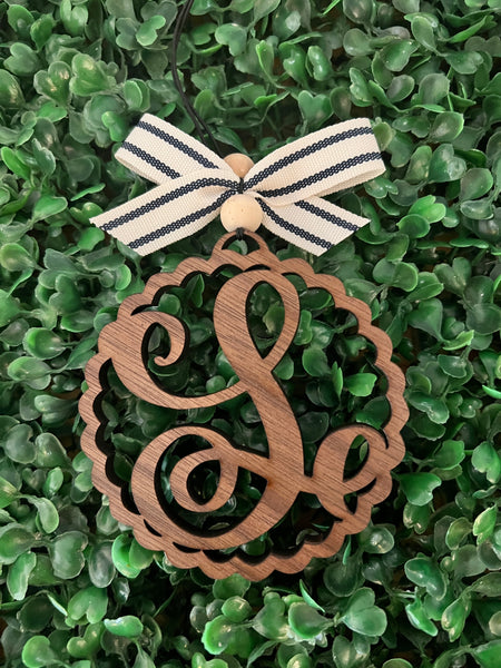 Initial Car Charms