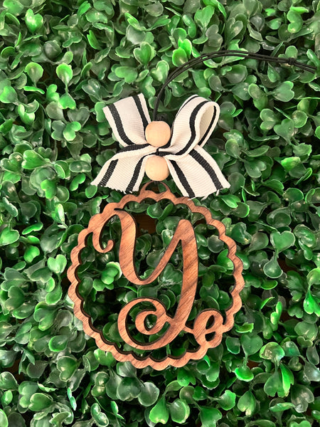 Initial Car Charms