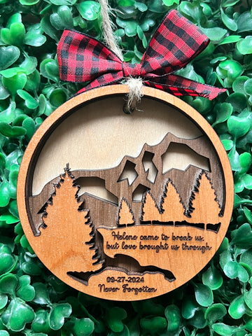 Hurricane Helene Remembrance Ornament