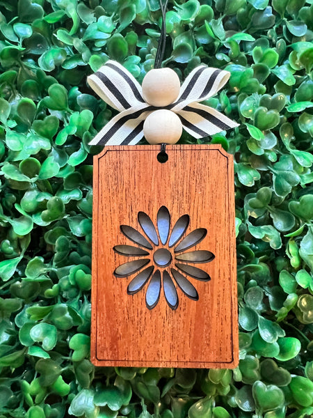 Laser Cut Essential Oil Car Freshener