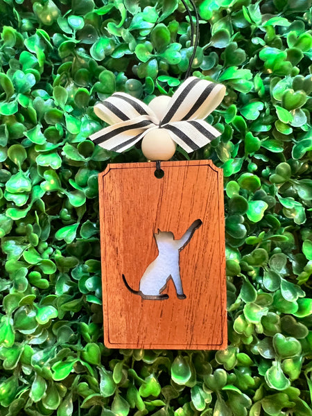 Laser Cut Essential Oil Car Freshener