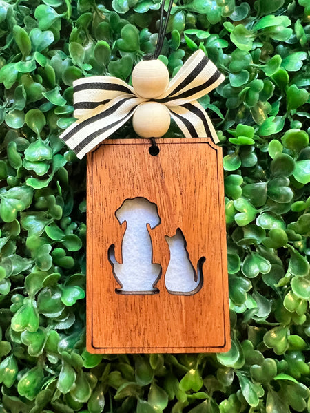 Laser Cut Essential Oil Car Freshener