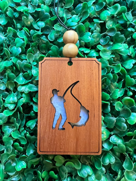Laser Cut Essential Oil Car Freshener