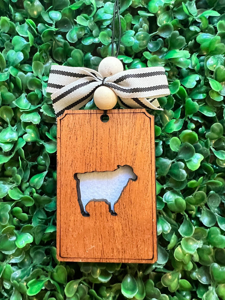 Laser Cut Essential Oil Car Freshener