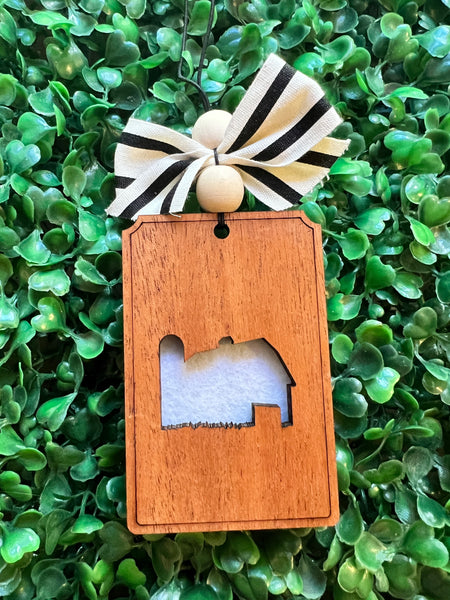 Laser Cut Essential Oil Car Freshener