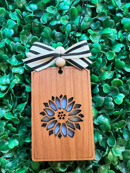 Laser Cut Essential Oil Car Freshener
