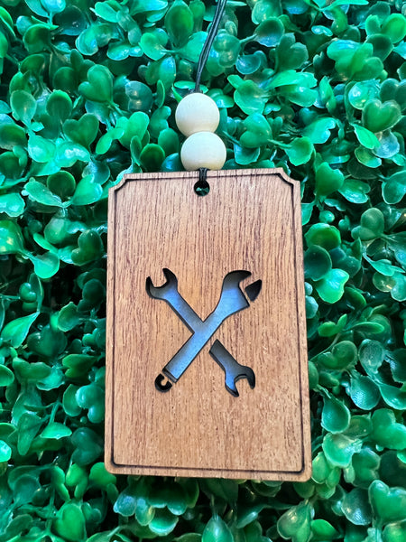 Laser Cut Essential Oil Car Freshener