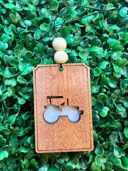 Laser Cut Essential Oil Car Freshener
